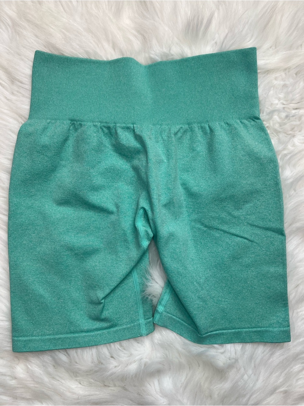 NVGTN Women's Athletic Bike Shorts - Aqua Green